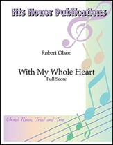 With My Whole Heart Orchestra sheet music cover